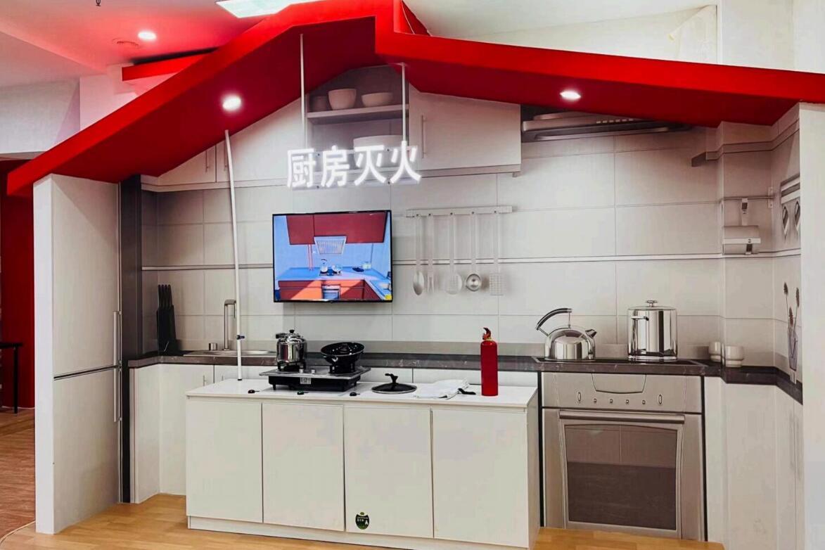 模擬廚房滅火實(shí)景隱患排查體驗系統